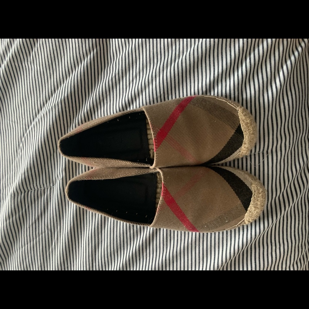 Checkered espadrilles